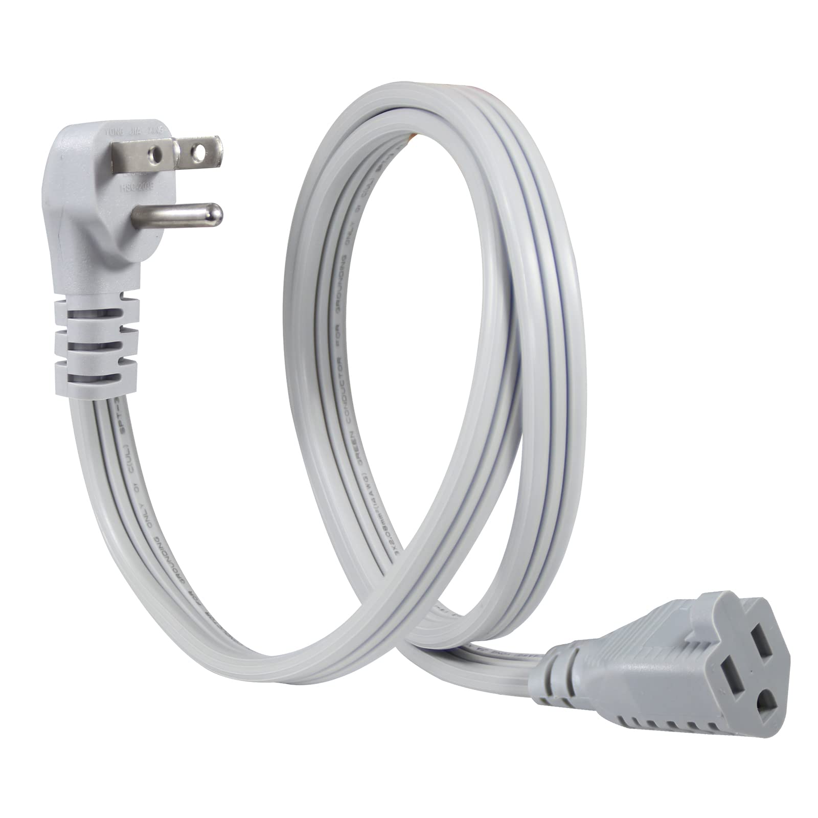 Amazon.com: KUNCAN Appliance Power Extension Cord - 3 Prong Flat